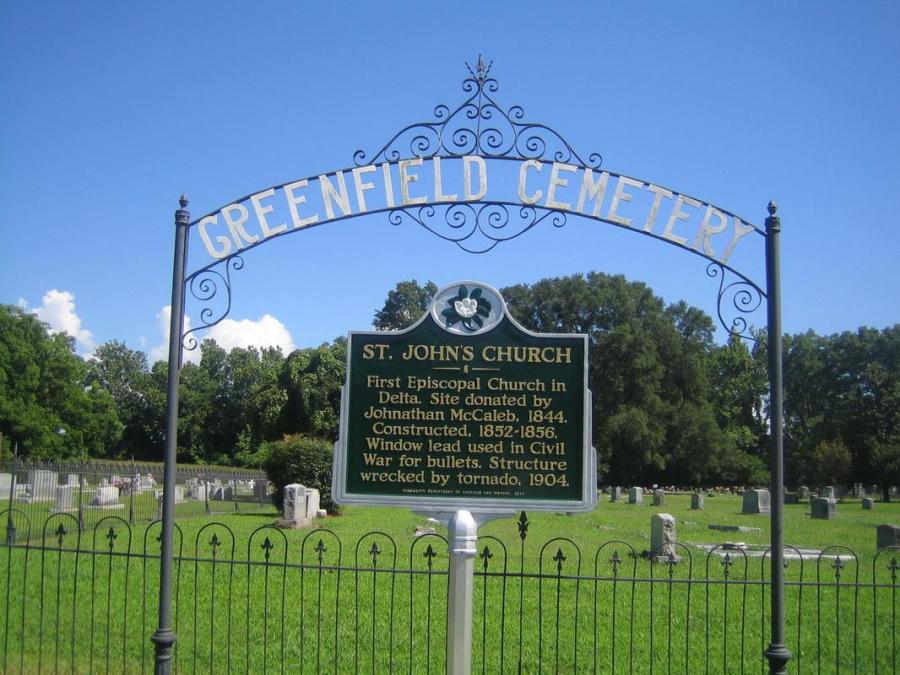 Greenfield Cemetery at St Johns Church Washington County